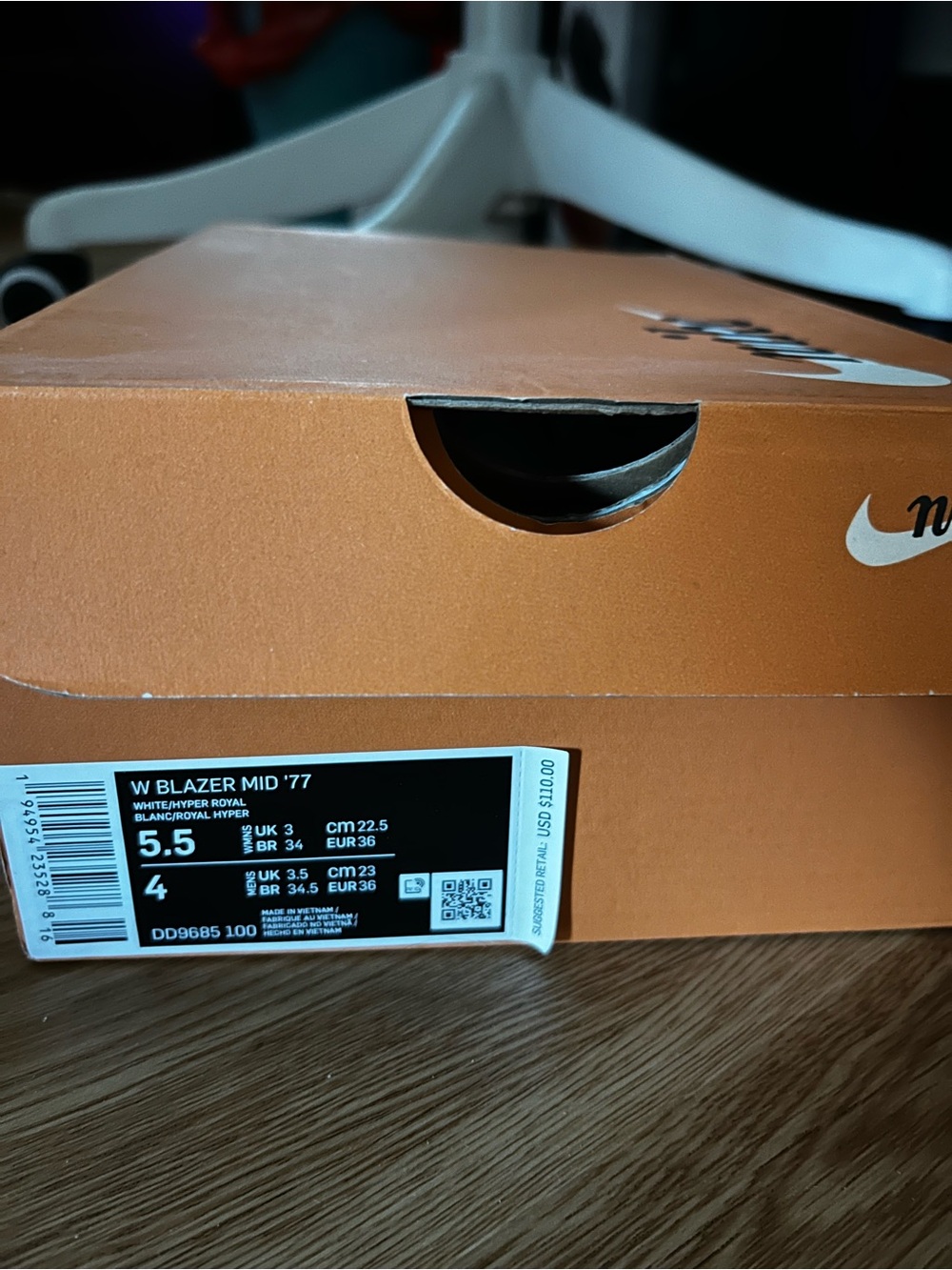 Nike W Blazer Mid ‘77 Size 5.5 Womens